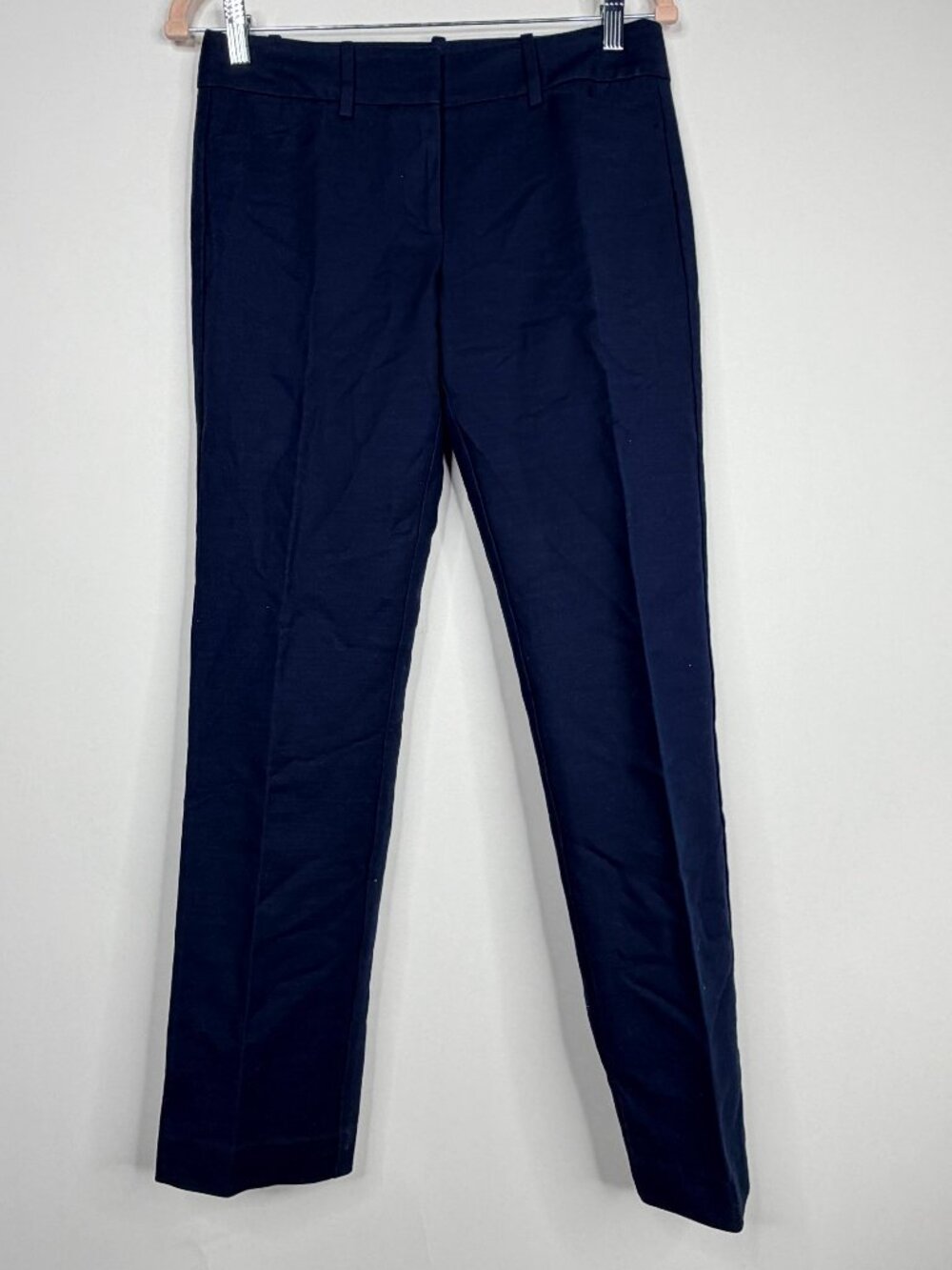 2/$30 Ann Taylor Signature Dress Pant Mid Rise Navy 0 #A3457 - Picture 3 of 7